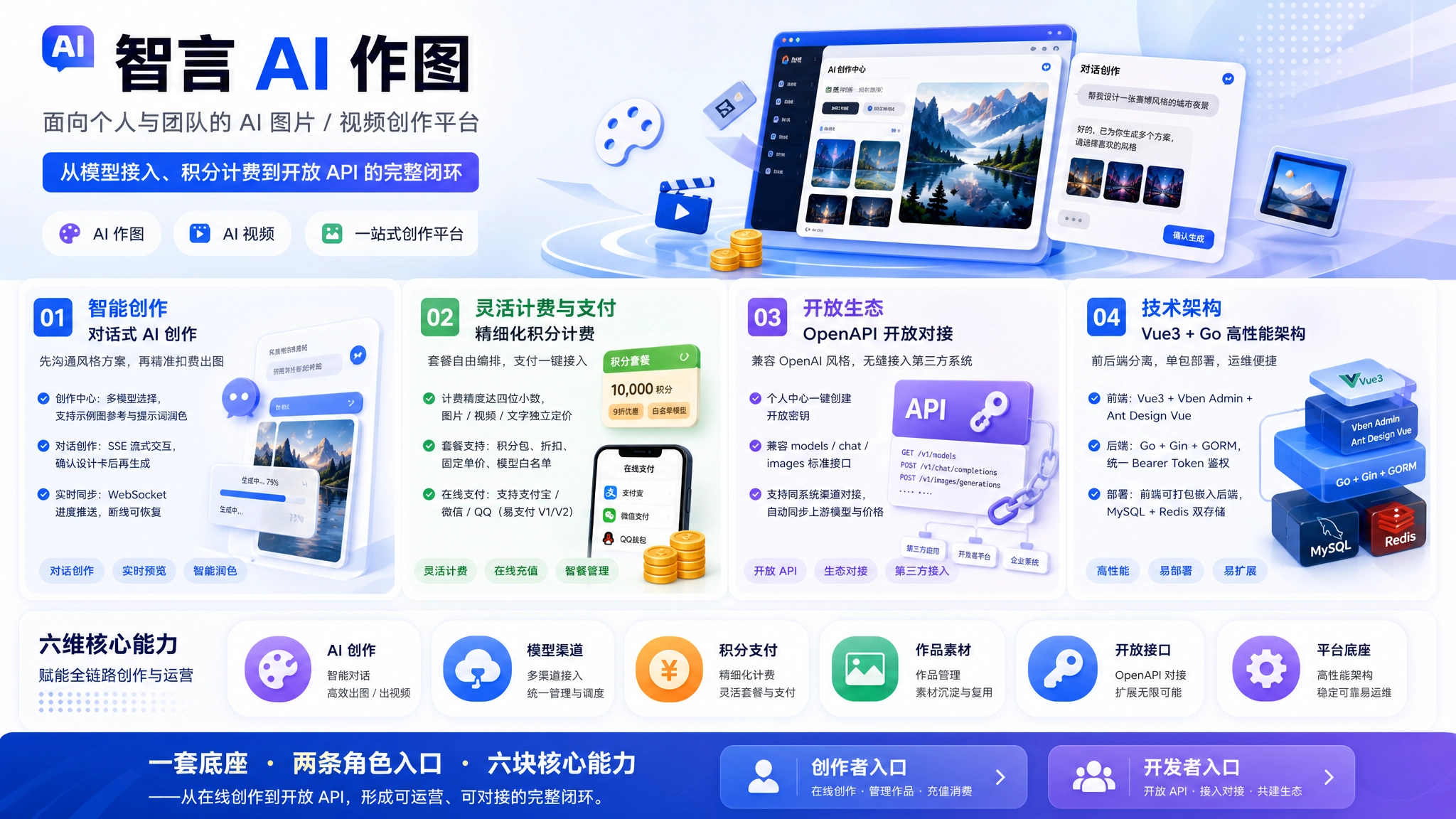 智言AI作图/企业版GO